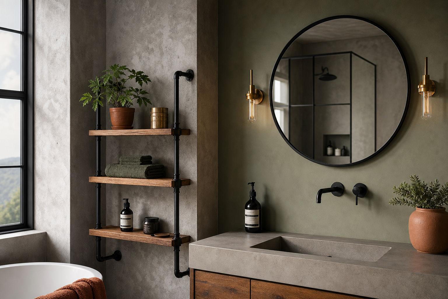 Salle de Bain Industrielle : 5 Objets Essentiels pour une Déco Atelier Urbain